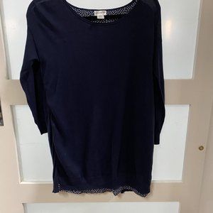 Navy Maternity‎ Sweater
